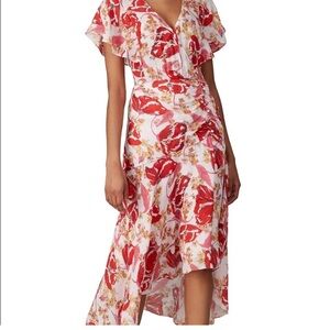 Parker Vivi Midi Dress from Rent the Runway Sz 4 EUC